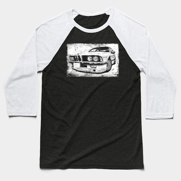 BMW alpina Baseball T-Shirt by ElArrogante